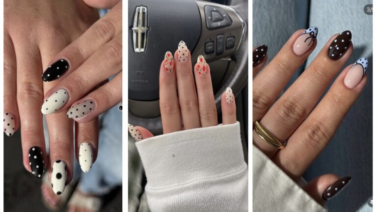 Spotted! 30 Cutest Polka Dot Nails Taking Over Instagram