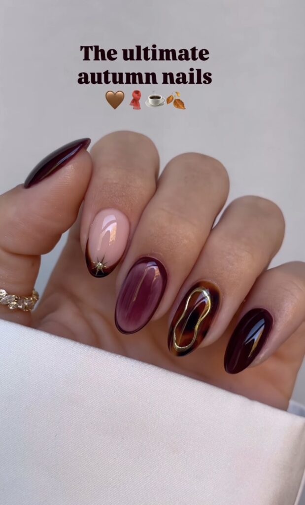 22 Cozy & Chic Autumn Nail Designs To Try This Fall