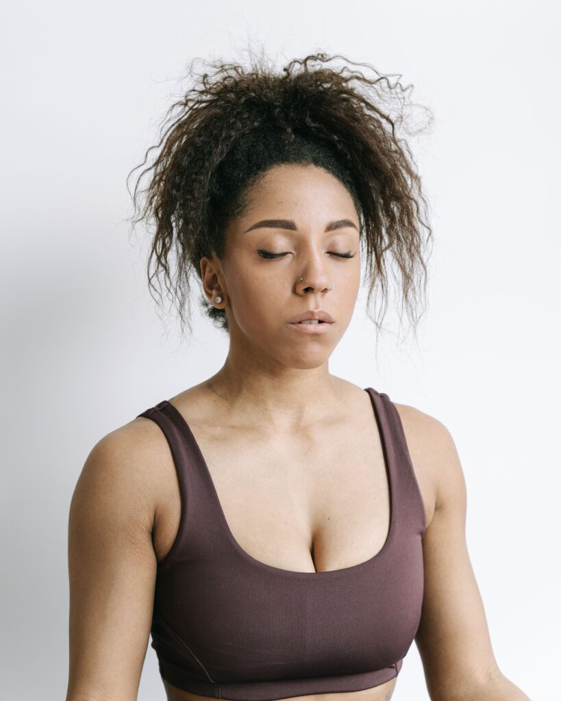 how to look better while taking deep breath
